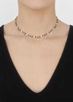 black/white - African Kiss - Konplott necklace